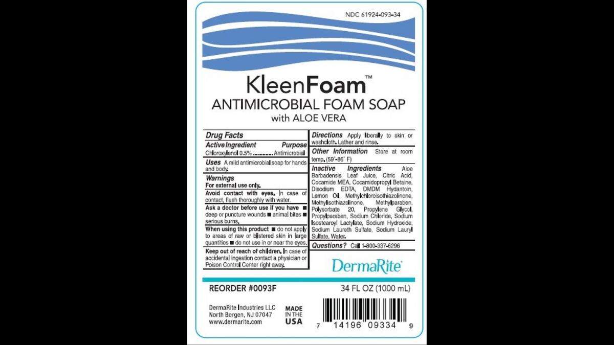 The label for KleenFoam