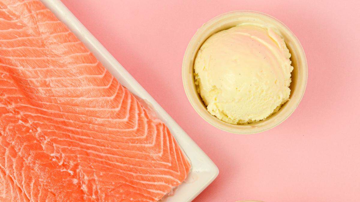 Are you brave enough to try salmon ice cream?