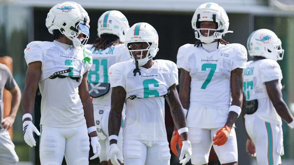 Dolphins sit team’s most veteran receiver for season opener against Raiders