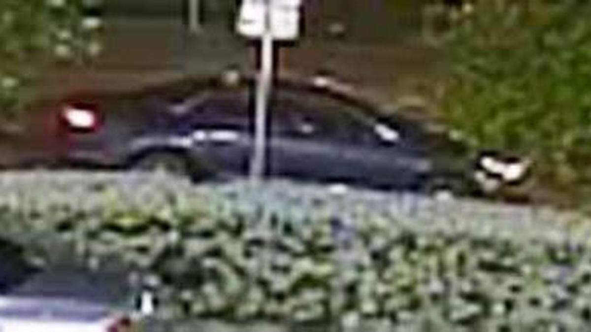 Surveillance camera footage of the car police say killed Lisa Ruiz on June 8