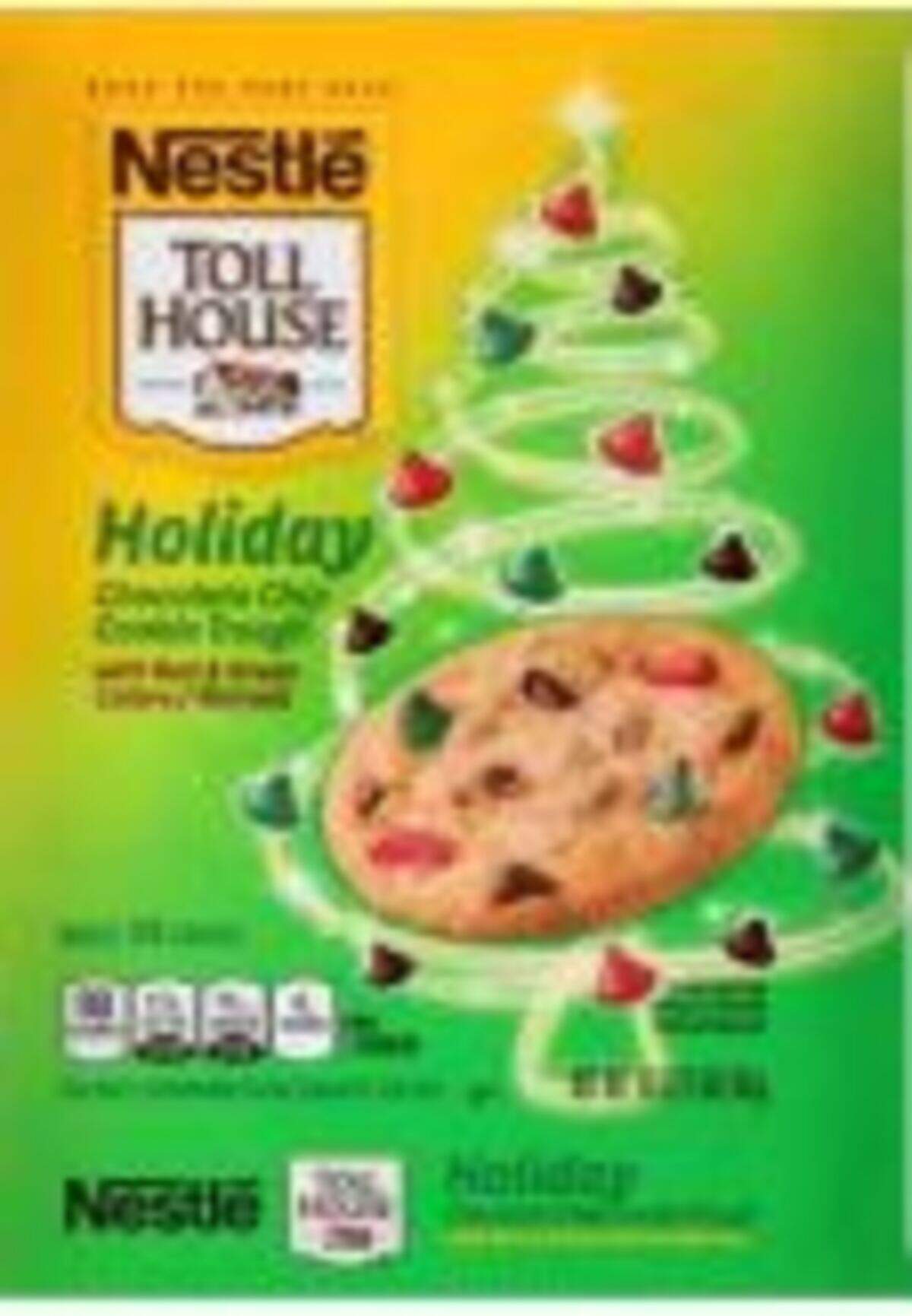 Nestle Toll House Holiday Chocolate Chip Cookie Dough