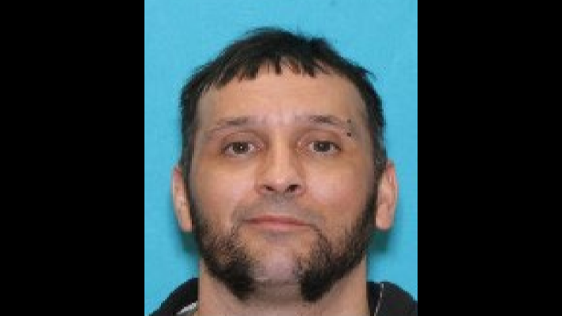 Marc Muffley, 40, was arrested at his Lansford, Pennsylvania, home on Monday, Feb. 27, 2023.