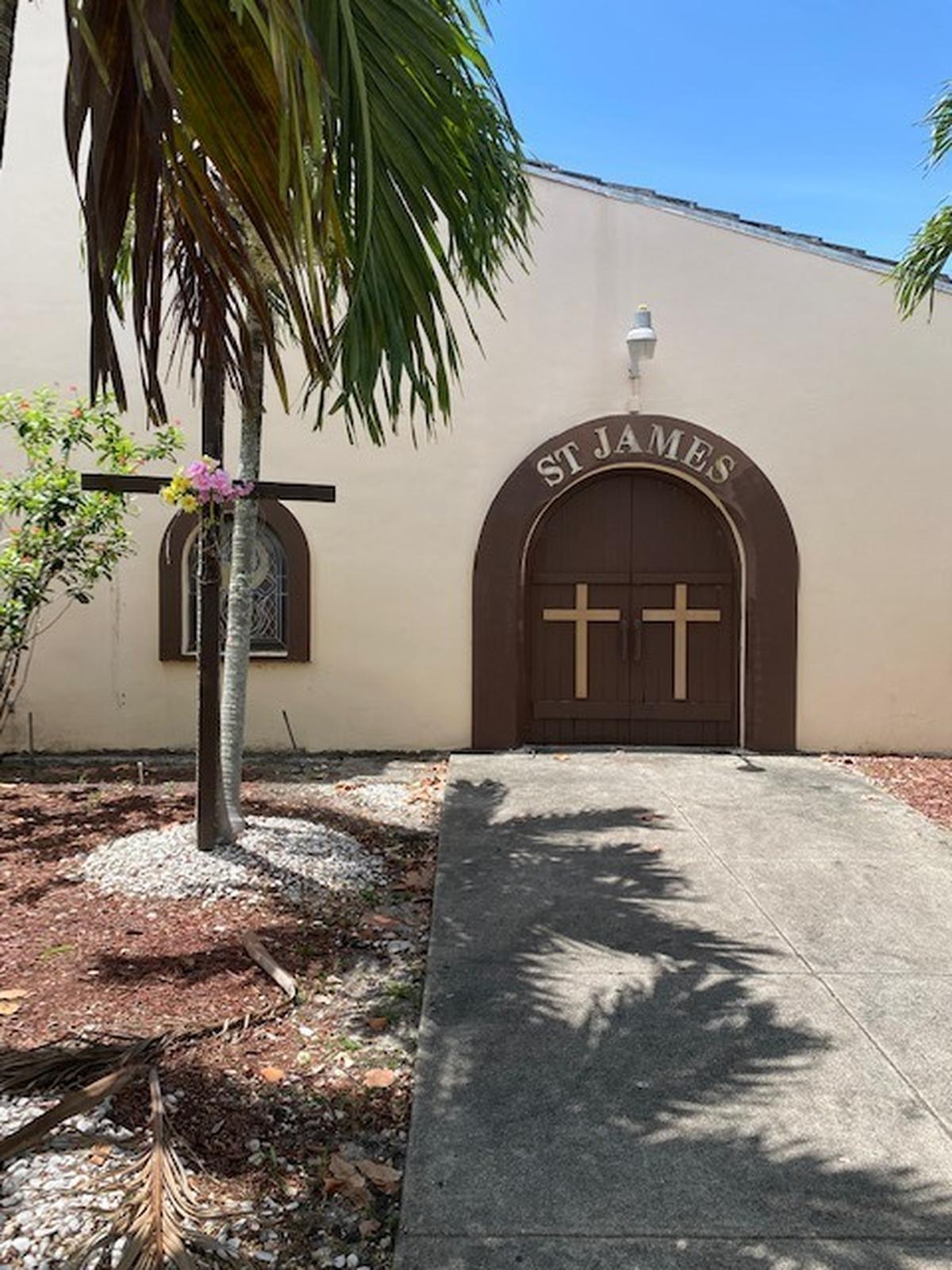 The block that was purchased includes St. James Evangelical Lutheran Church.