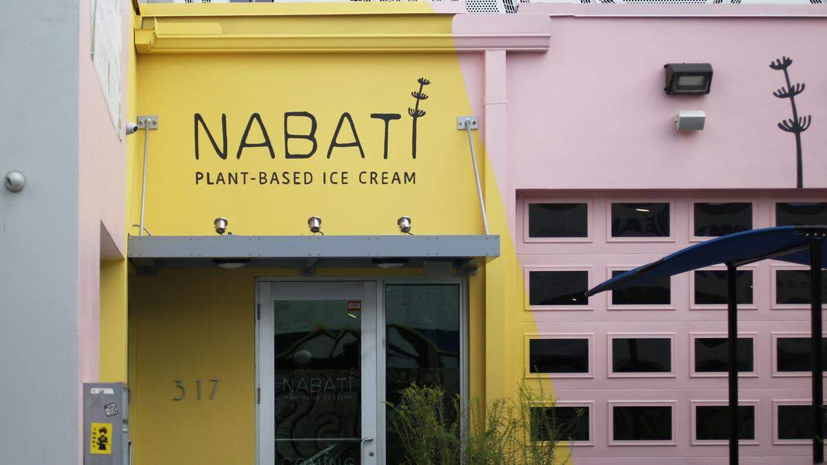 Nabati “plant-based” ice cream opens in August 2019 in Wynwood.
