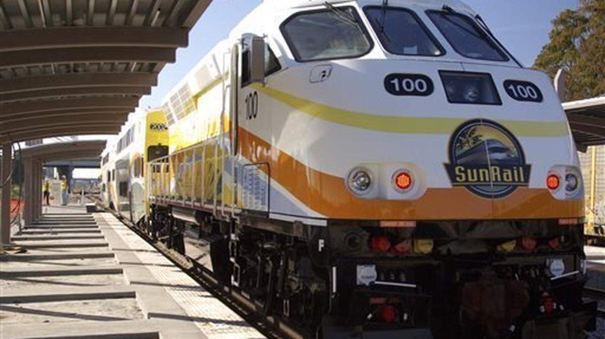 A SunRail train in Orlando fatally struck a man Tuesday morning, Orlando police said.