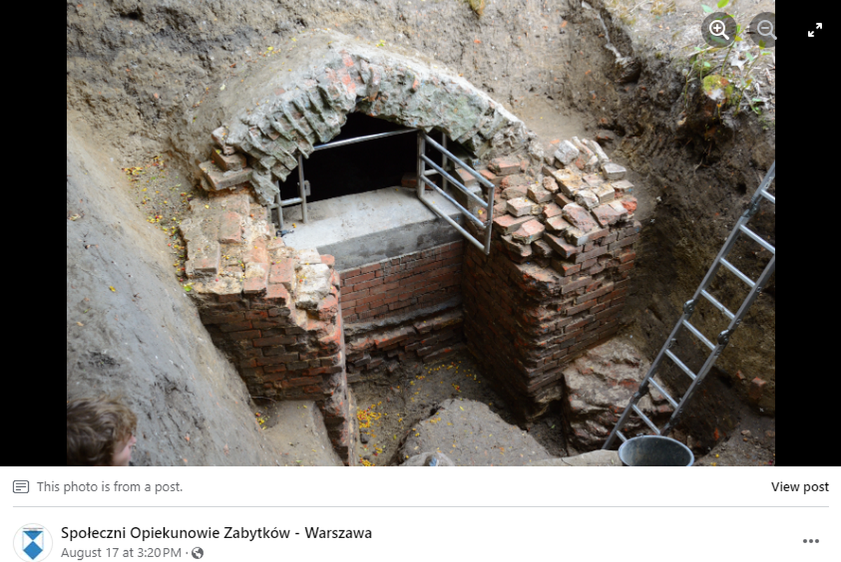 The entrance to the corridor may have been a water cistern used to direct water to the palace, researchers said.