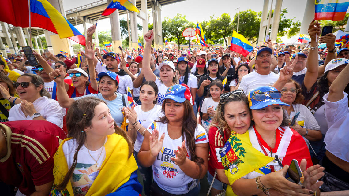 ‘A clear subversion’: Venezuelans in Miami mourn country’s future after critical election