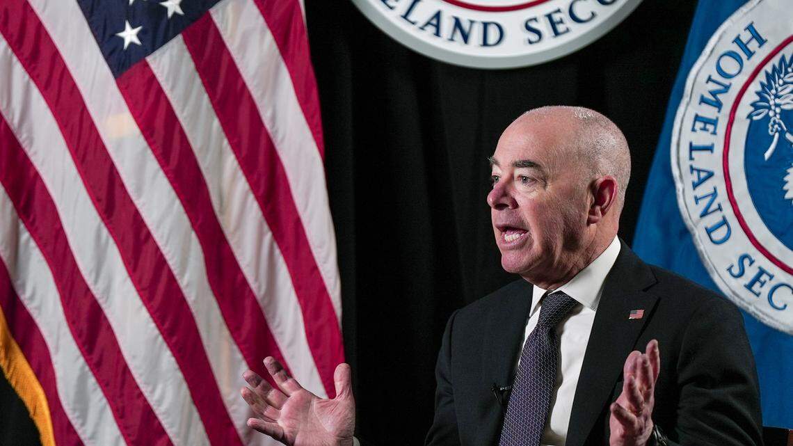 Alejandro Mayorkas, secretario del Departamento de Seguridad Nacional