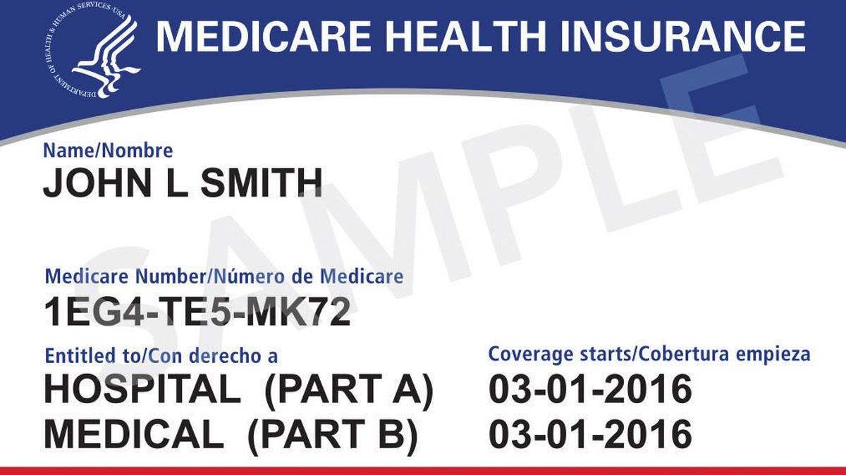 Las tarjetas de Medicare no incluyen el número de Seguro Social. El cambio se ha hecho para evitar el robo de identidad.