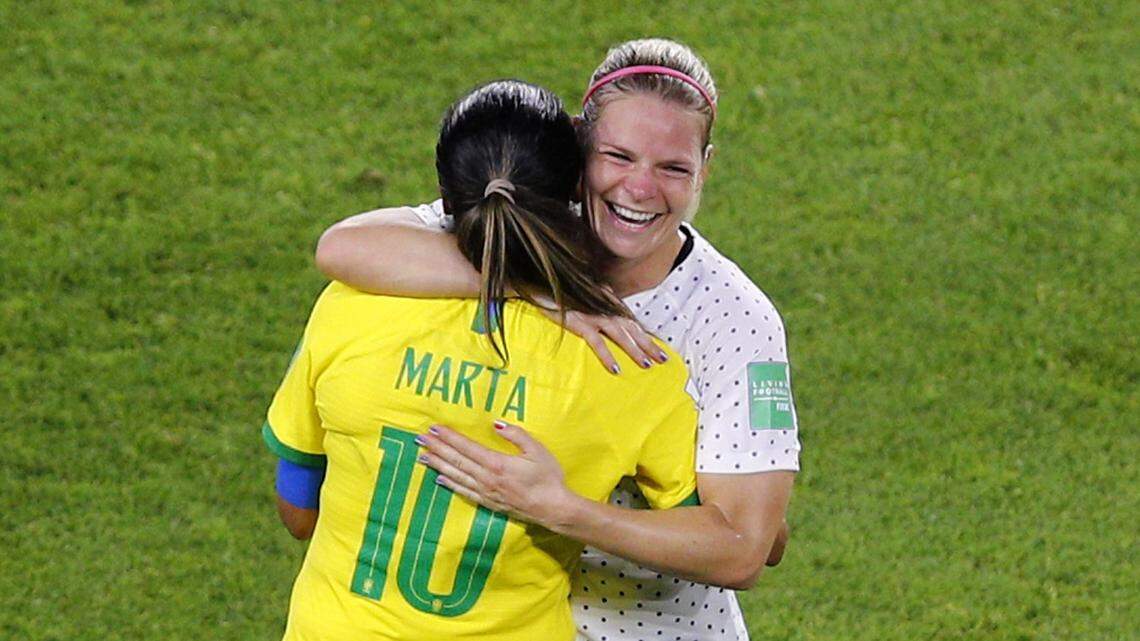 One of the best defensive plays you’ll see all World Cup let France survive vs. Brazil