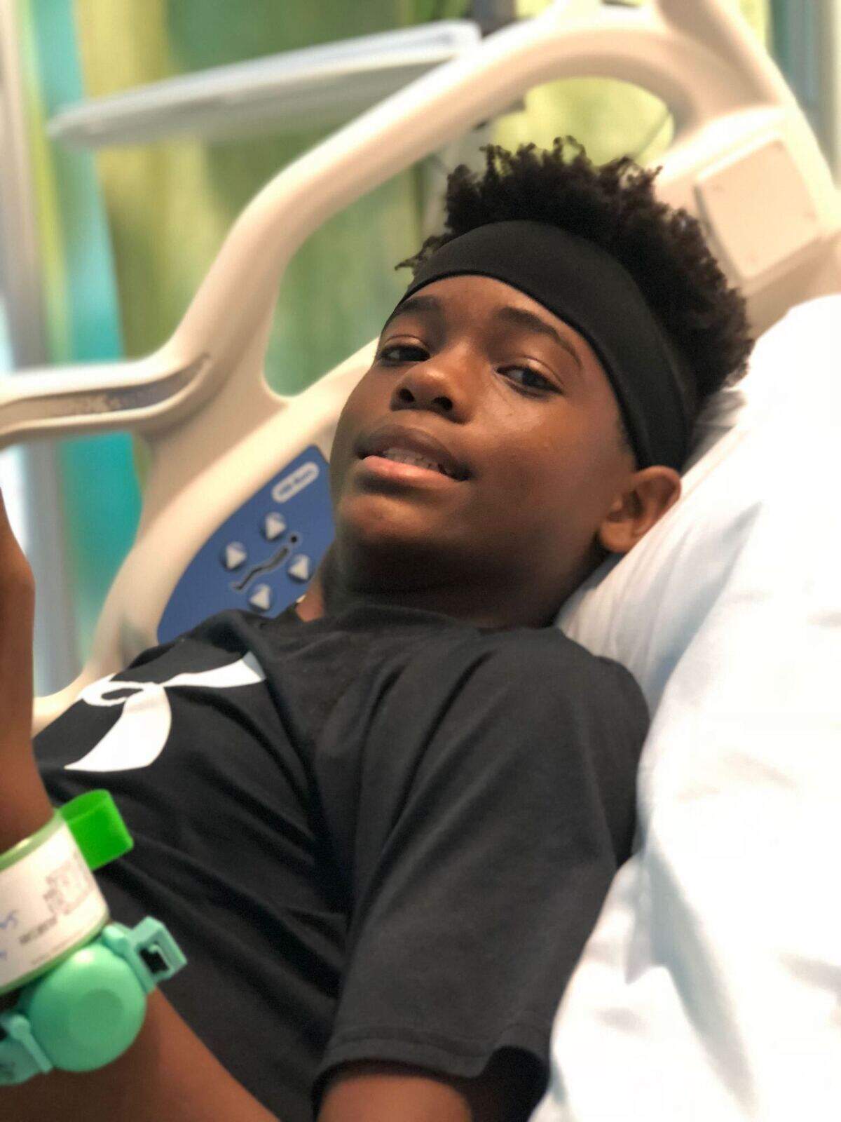 Javarian Weatherspoon, who was diagnosed with sickle cell disease as a baby, underwent several medical procedures while growing up.