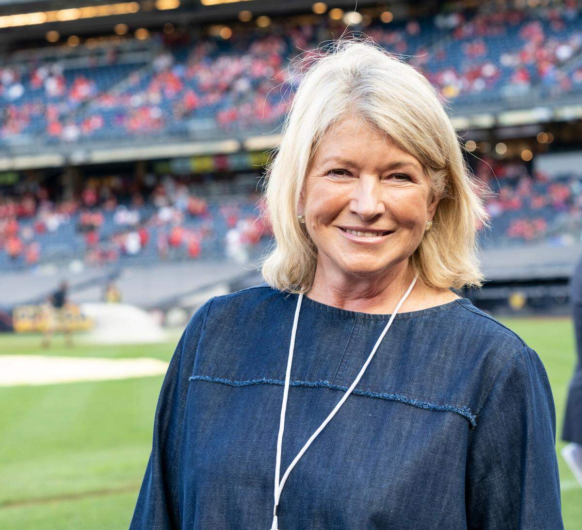 martha stewart soccer match yankee stadium