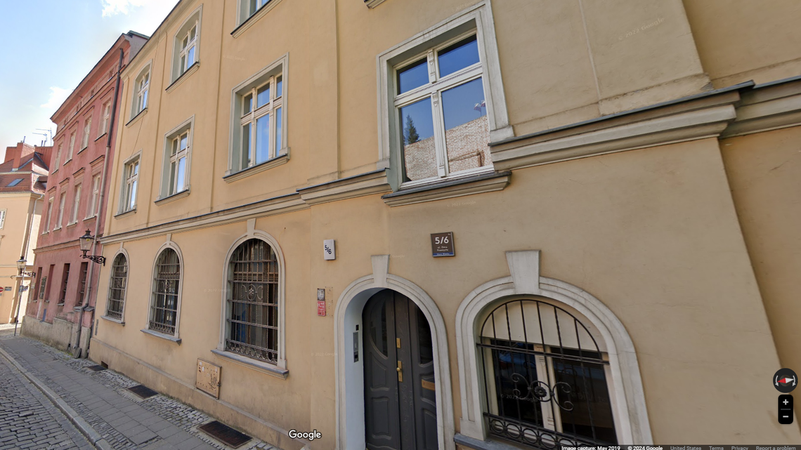 Archaeologists found the remains of an ancient royal kitchen while exploring the basement of a museum administration building in Poland, officials said. This photo is a view of the address listed by the museum.