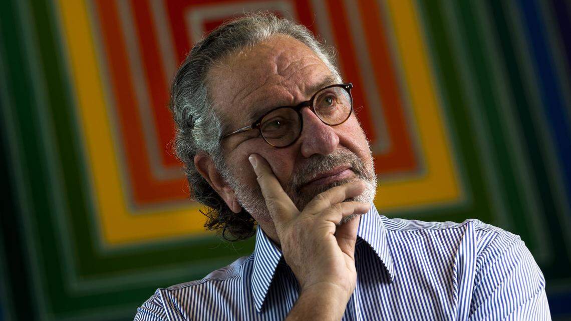 Donald Sussman at his home in October 2018. The prominent Democratic donor has become the largest contributor in Broward County’s 2020 sheriff’s race with a $500,000 donation to incumbent Gregory Tony, a Democrat appointed by Republican Gov. Ron DeSantis. Scott Israel, the Democrat DeSantis ousted from the race, is running to unseat Tony.