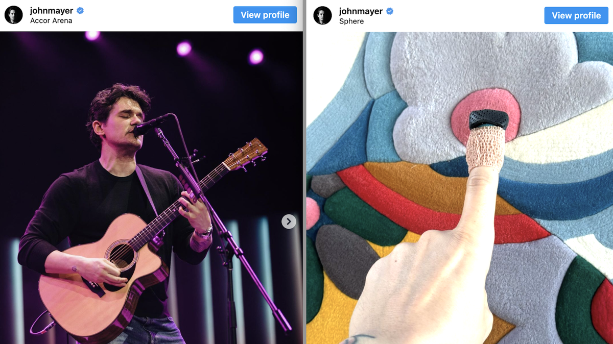 John Mayer reveals why he had to relearn how to play the guitar this week