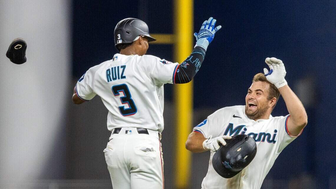 Miami Marlins look to keep their playoff hopes going as second half begins