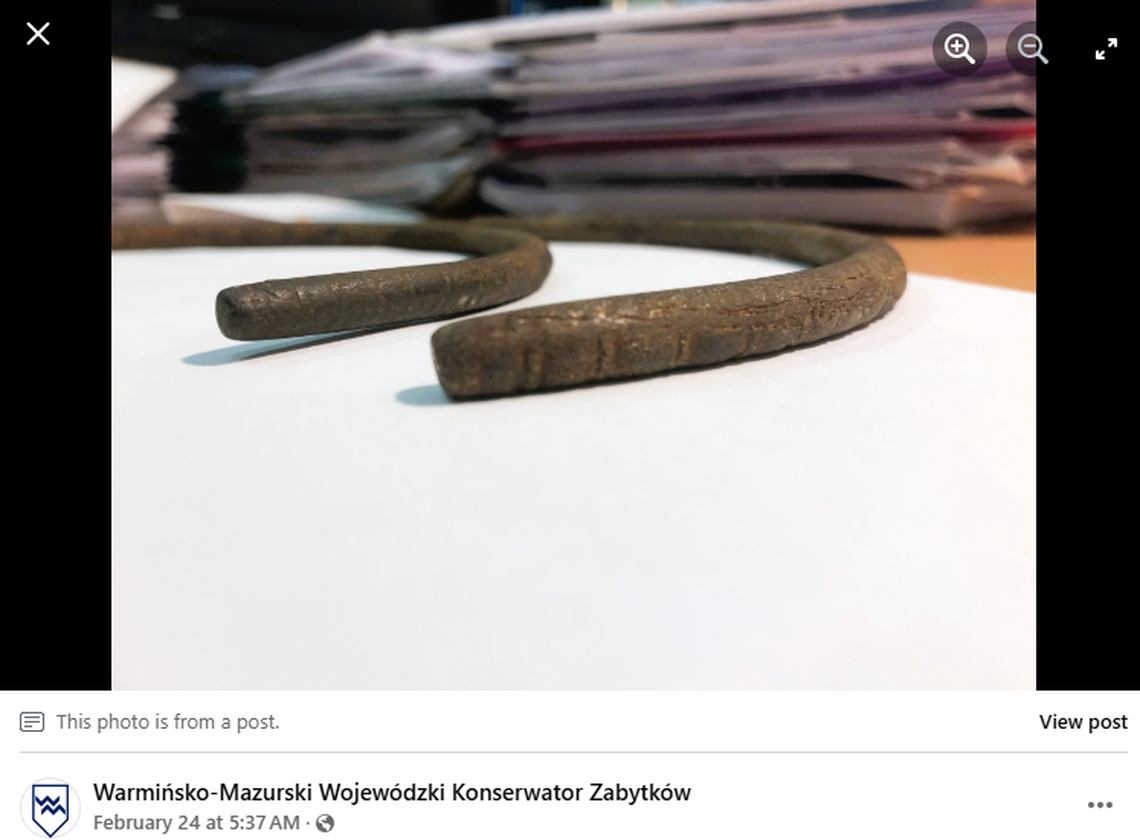 A piece of this kind hasn’t been found in a long time, officials said.