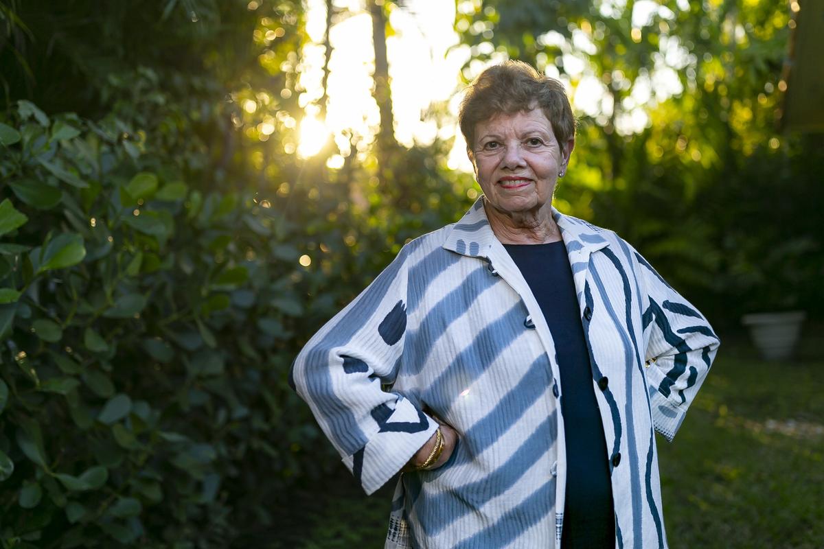 Carol Damian, a Wish Book donor, is photographed at her home in Coral Gables, Florida on Friday, Nov. 29, 2019.