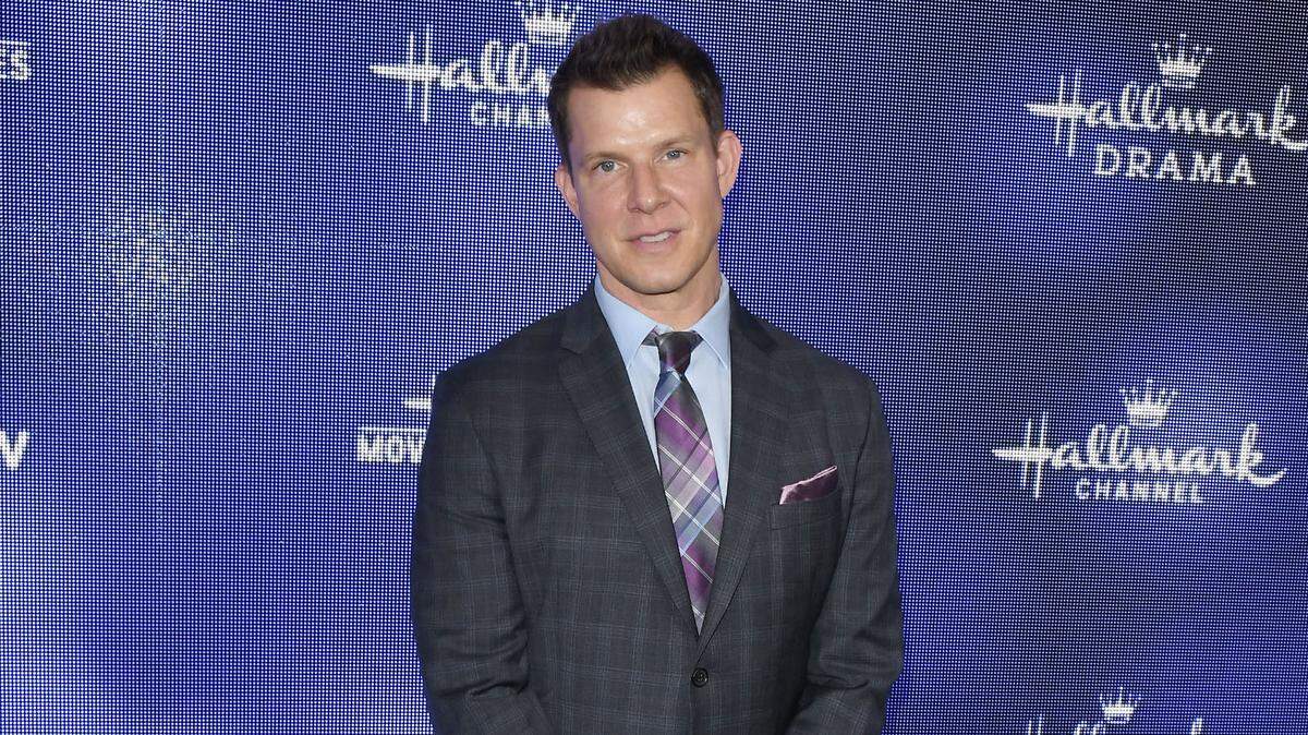 Eric Mabius arrives at the Hallmark Channel and Hallmark Movies and Mysteries 2019 Summer TCA held at the Palazzo di Amore in Beverly Hills, CA on Friday, July 26, 2019. (Photo By Sthanlee B. Mirador/Sipa USA)
