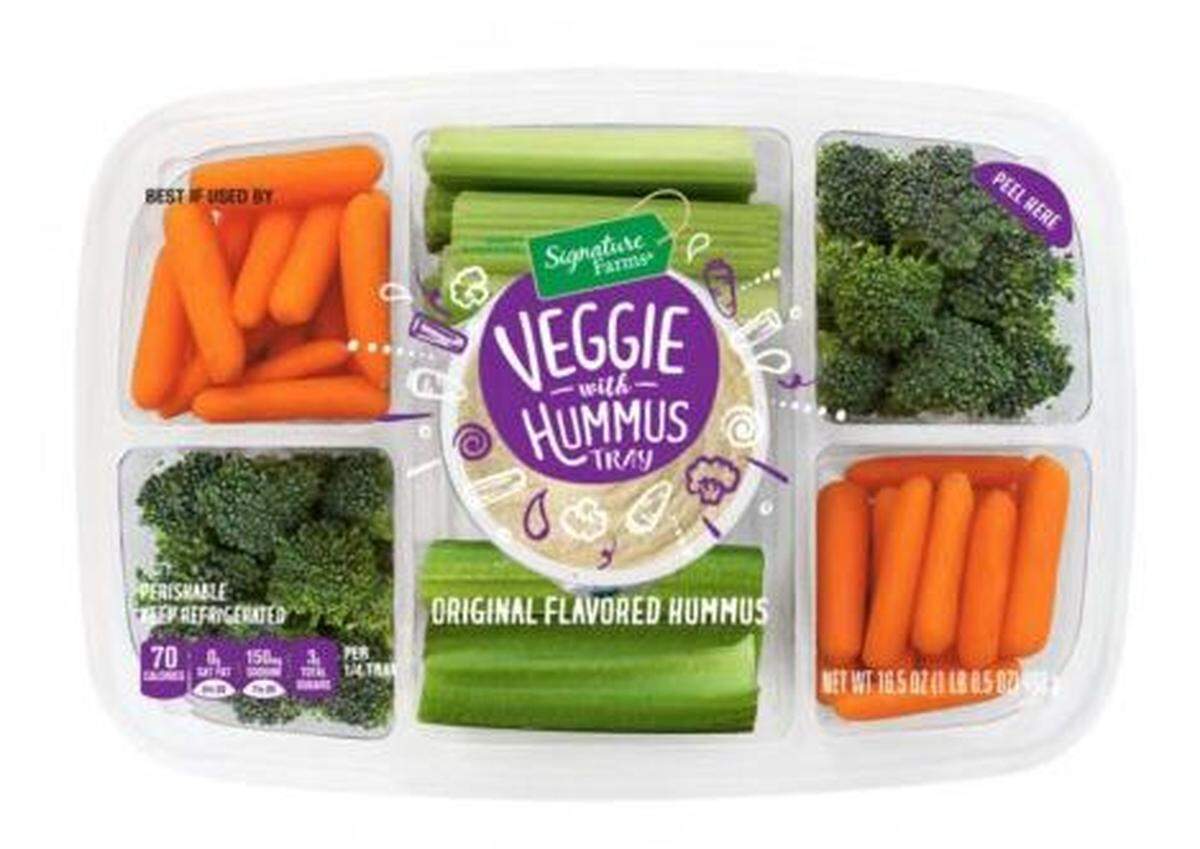 Signature Farms Veggie with Hummus Tray
