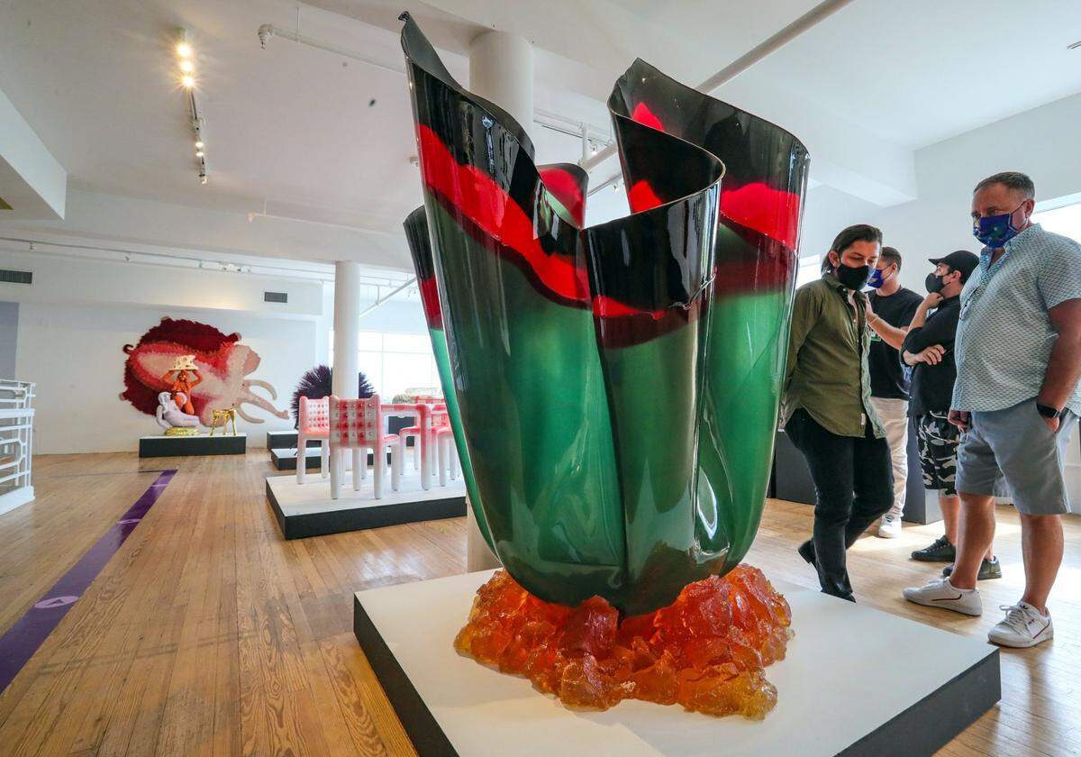 Design Miami/ 2020 took place at the Design District’s Moore Building. But this year it’s returning to its tent across from the Miami Beach Convention Center.