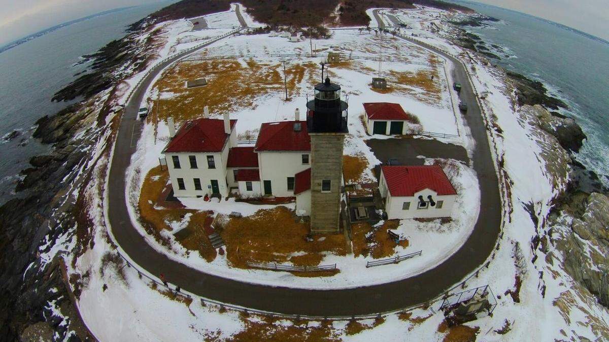 An iconic New England lighthouse facing erosion threats from rising sea will soon be accessible only by foot, after Rhode Island decided to close the road around Beavertail Lighthouse.
