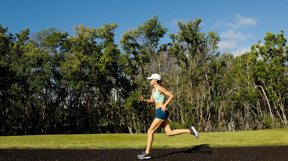 A pain in the back of your thigh when running can either be related to the hamstring muscle or a combination of a lumbar disc injury and arthritic narrowing of the spinal canal, resulting in nerve root compression and sciatic nerve symptoms. 
