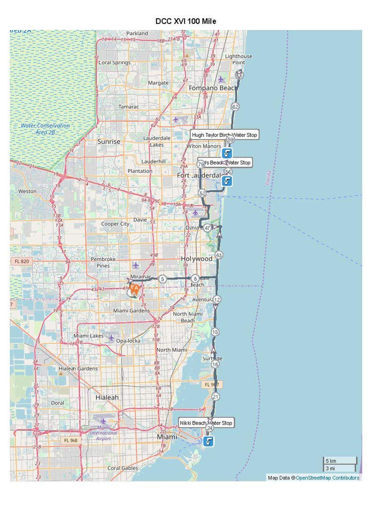 99-mile Jason Taylor Ride.