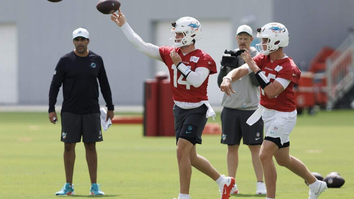 Here’s the word on new Dolphins QB Cook, and his thoughts. And Proctor update