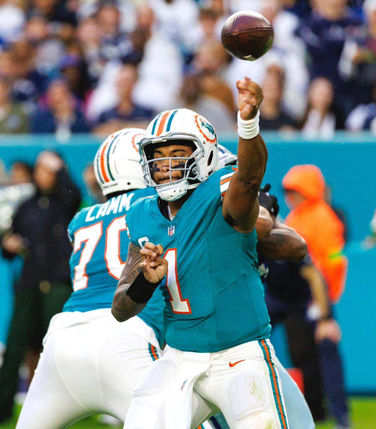 Tua Tagovailoa y los Dolphins de Miami han dejado de ser un equipo mediocre para convertirse en uno de playoffs y para algunos hasta candidato al título de la NFL.
