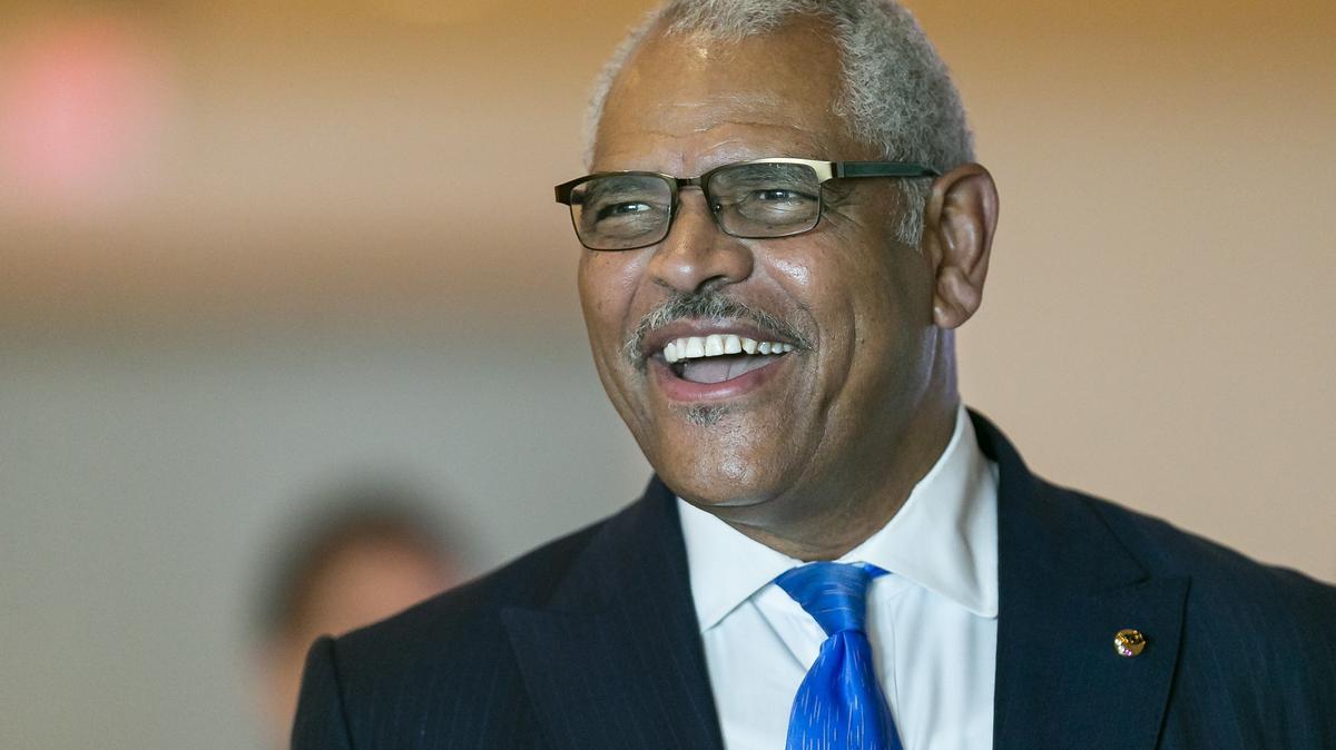 Arnold Donald, CEO of Carnival Corporation, attends the International Career and Business Alliance Diversity & Inclusion Conference at the Diplomat Beach Resort in Hollywood, Florida on Saturday, September 28, 2019.