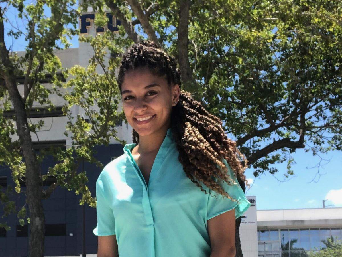 Juliette Herrera, a 28-year-old DACA recipient, is a student at Florida International University.