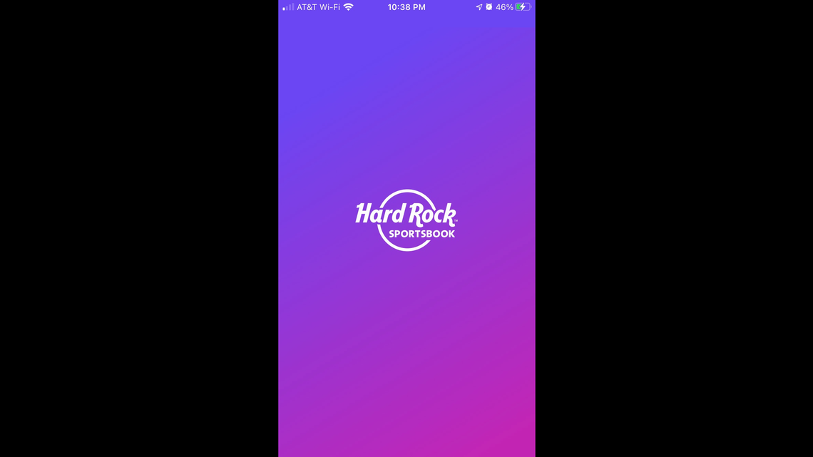 This is a screenshot of the Hard Rock Sportsbook’s app on Monday night at about 10:30 after a federal judge ruled against the state of Florida and the Seminole Tribe, invalidating the compact. Sometime after midnight the app seemed to be functioning.