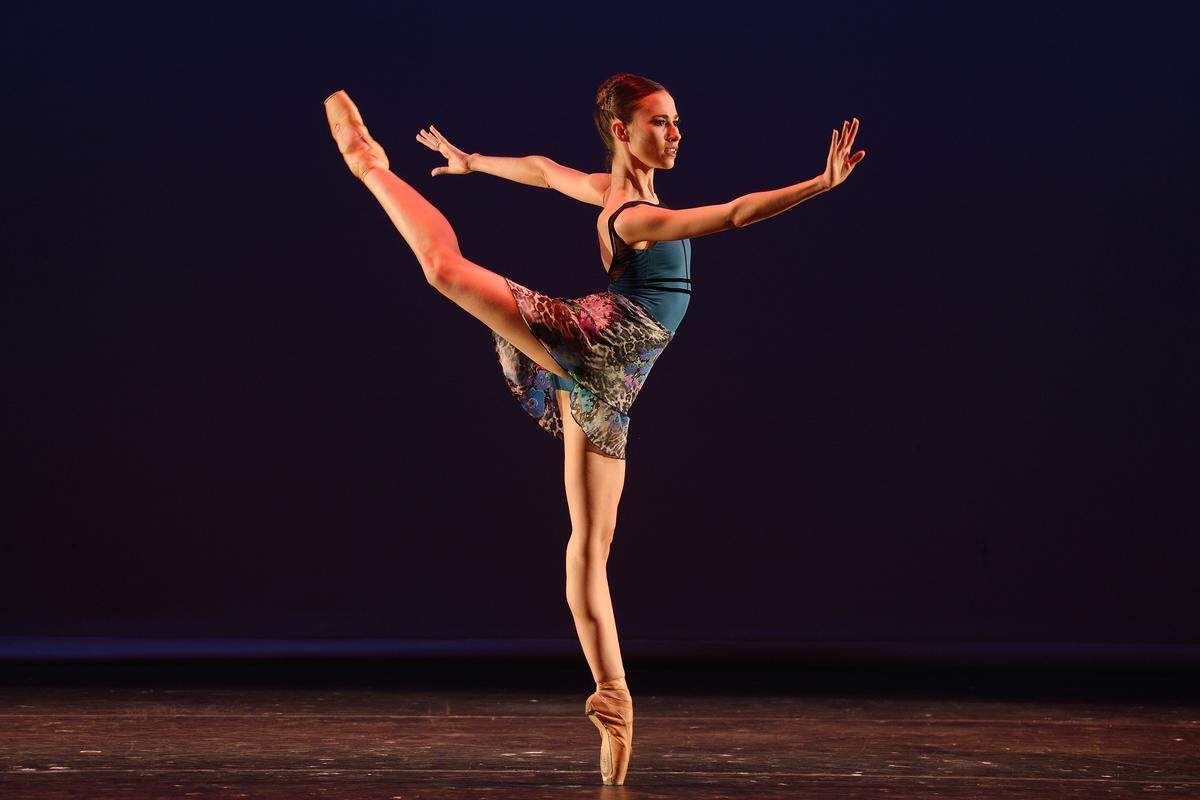 Dancer Gabriele Mesa performs with Dimensions Dance Theater of Miami.