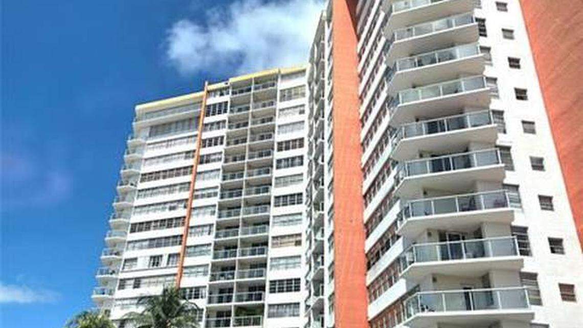 The exterior of Buckley Towers in Northeast Miami-Dade.