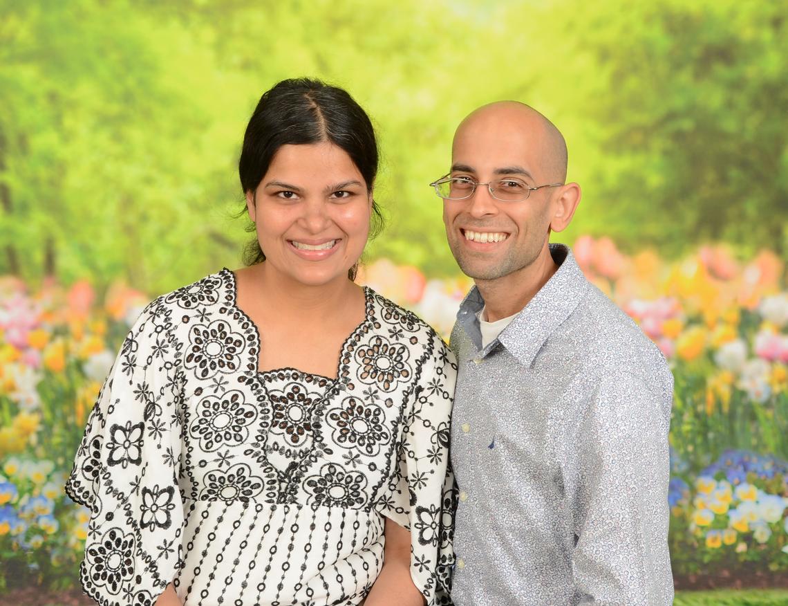 Zafreen Jaffery, left, and Iqbal Akhtar want to convert a vacant lot and dump site in their Brownsville neighborhood into a community garden.
