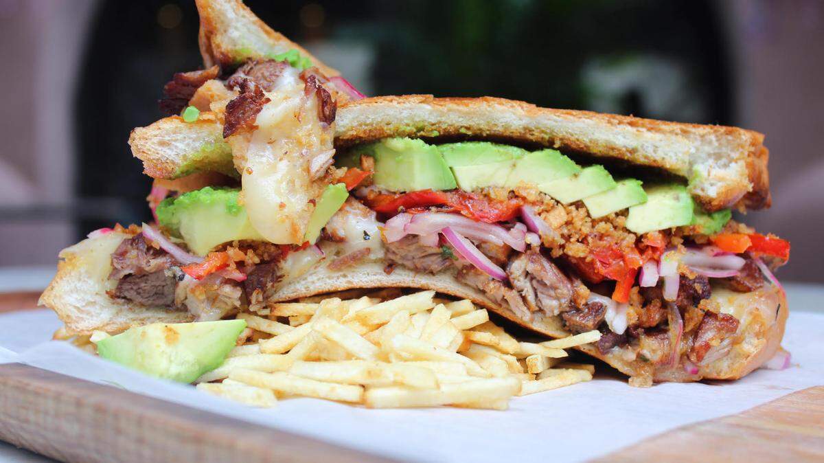 The Roasted Pork Sandwich at Havana 1957 was just named the best Cuban sandwich in America. Yes, that is avocado. Try not to faint.