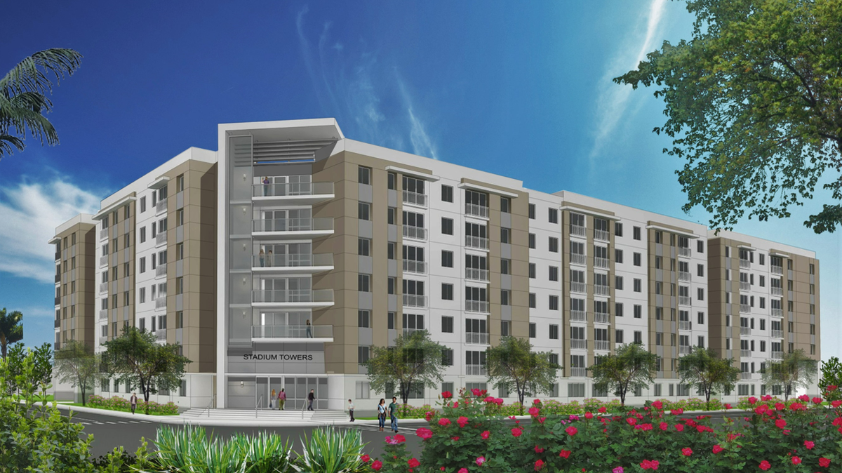 Miami Lakes-based Centennial Management Corp. plans to build a $47 million apartment building with discounted rents meant to draw Miami’s workforce and essential workers.