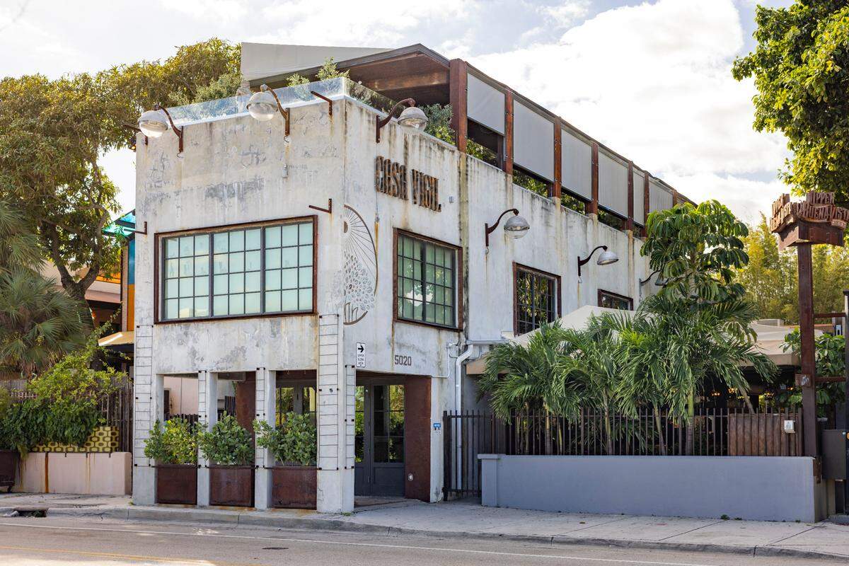 The exterior of Casa Vigil in Upper Buena Vista, in the former space of Vista restaurant.