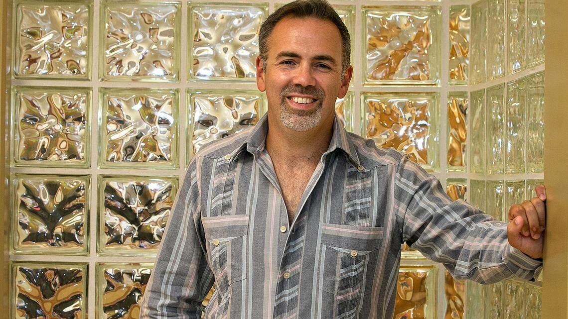 George Cabrera, owner of Cabrera Consulting Group in Coral Gables, in his office on Sept. 9, 2020.