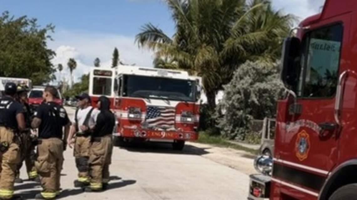 Monroe County firefighters save girl trapped in Florida Keys house fire