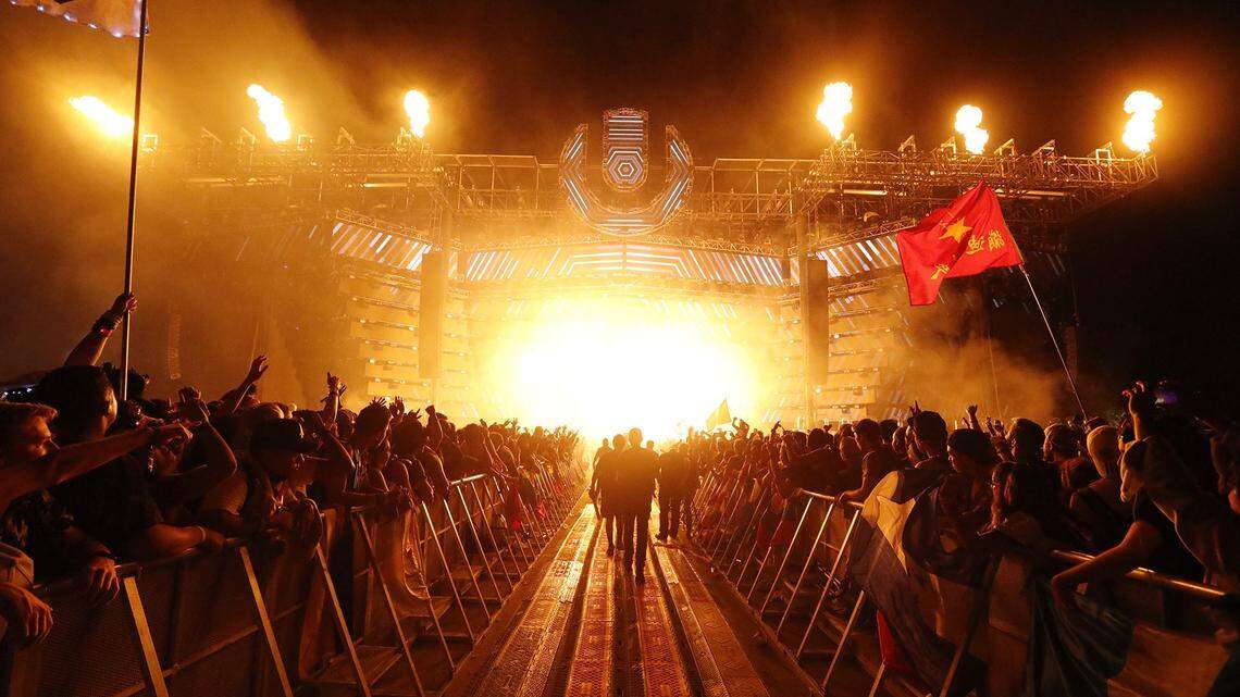 Final day of Ultra Music Festival, Virginia Key, Miami on Sunday, March 31., 2019.