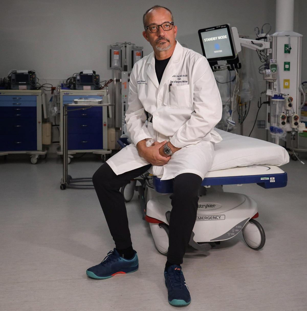 Dr. David Farcy, chair of emergency medicine at Mount Sinai Medical Center in Miami Beach.