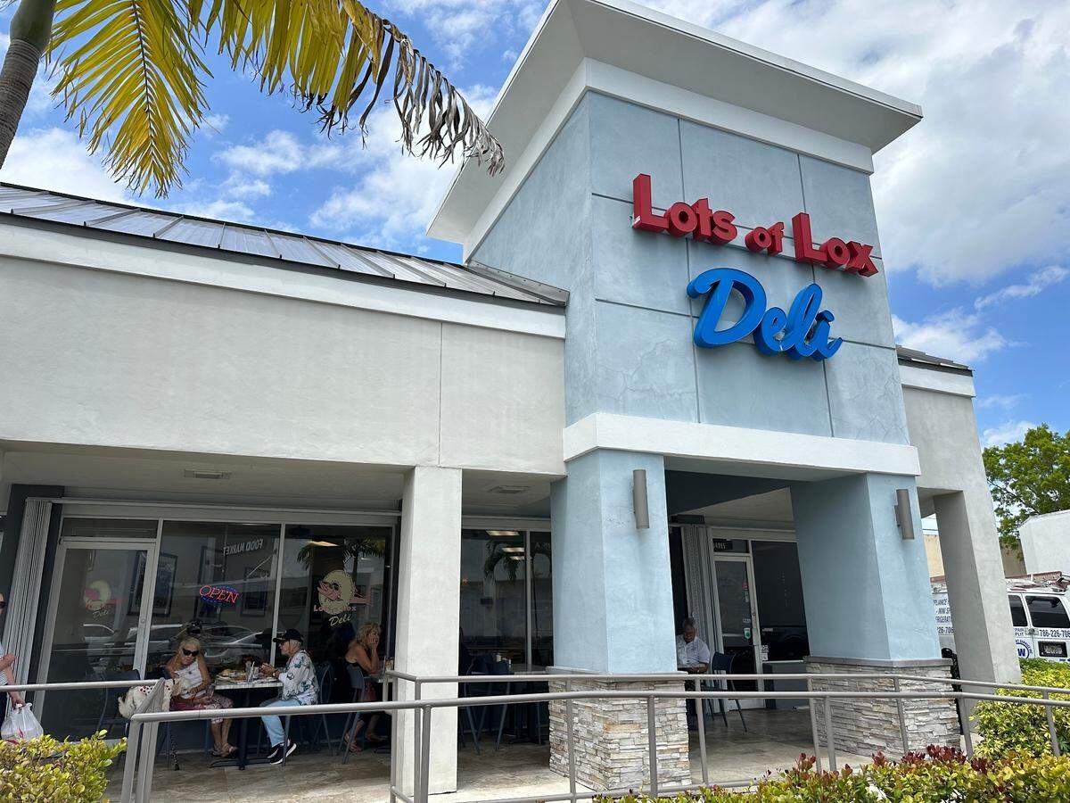 Lots of Lox at Coral Reef Shopping Center at 14995 S. Dixie Hwy., on April 24, 2024.