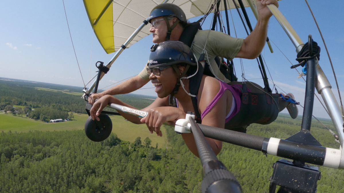 Fly through the air at Wallaby Ranch.