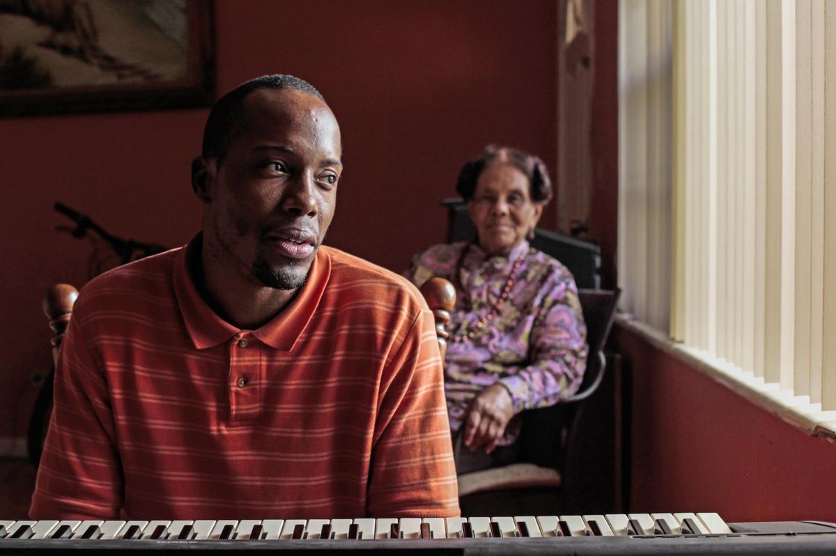Remus Pierre has a learning disability, but even with his disability the 29-year-old finds peace within his hobbies. Pierre plays the piano in his grandmother’s home in Little Haiti.