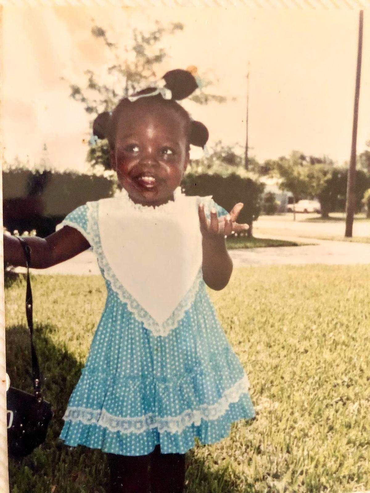 An undated photo of Keisha Etienne as a child.