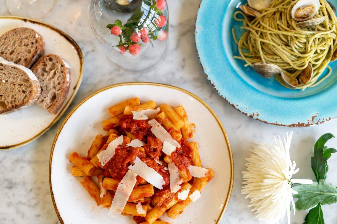 Housemade pasta is one of the restaurant’s specialties.
