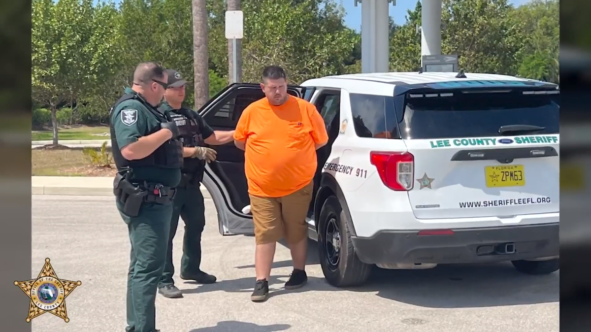 Dalton Matheson, a Fort Myers Beach man, was charged with filming two young girls in a Florida Walmart’s fitting room. The Lee County Sheriff called him a “piece of s---”.