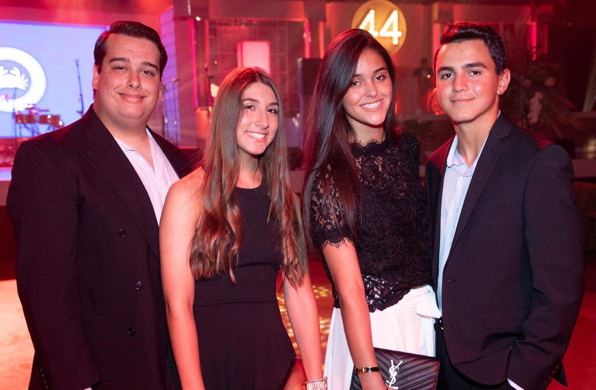Carlos Woodry, Lauren Silva, Adelina Silva and Luis Sierra